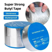 Super Sticky Aluminum Foil Waterproof Sealing Tape – Self-Adhesive Leak Repair Tape for Roof, Pipe & Wall(৩ পিস)